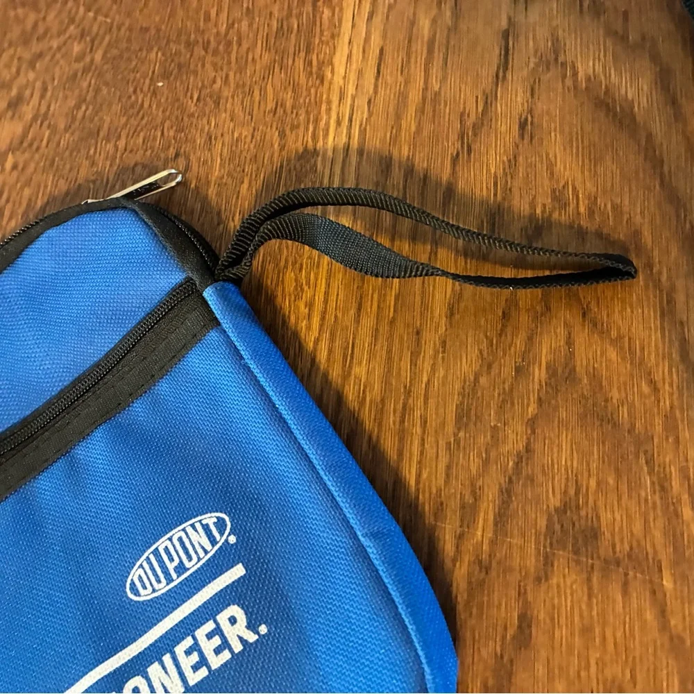 2 PIONEER document bags with 3 zippered compartments, like new